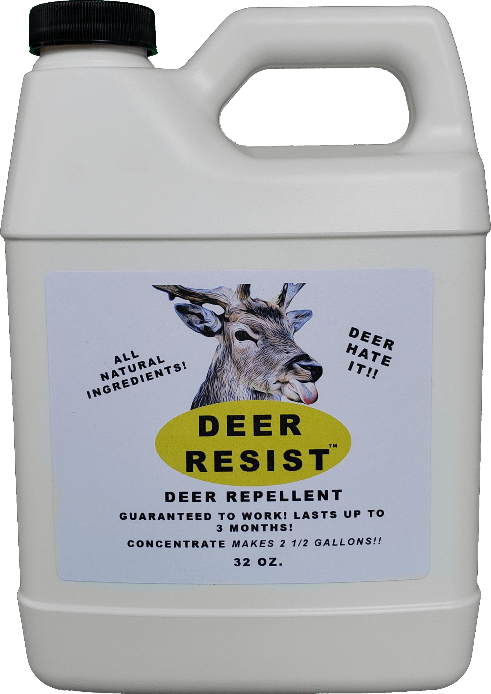 32 ounce F-style container of Deer Resist concentrate